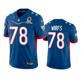 Camiseta Hombre NFL Tampa Bay Buccaneers Tristan Wirfs 78 Game Royal 2022 NFC Pro Bowl
